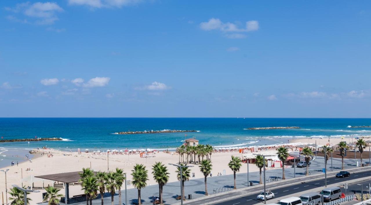 4 Bedroom Apartment On The Beach Tel Aviv Exterior foto