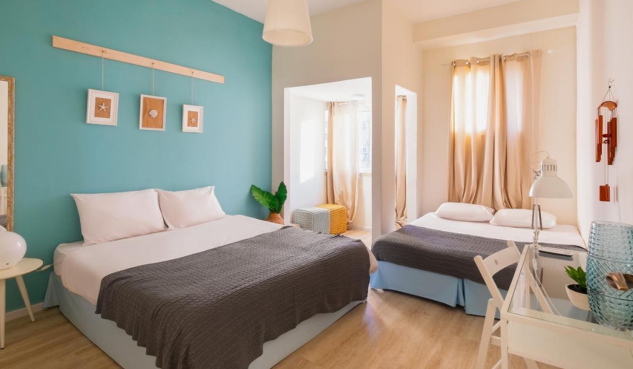 4 Bedroom Apartment On The Beach Tel Aviv Exterior foto
